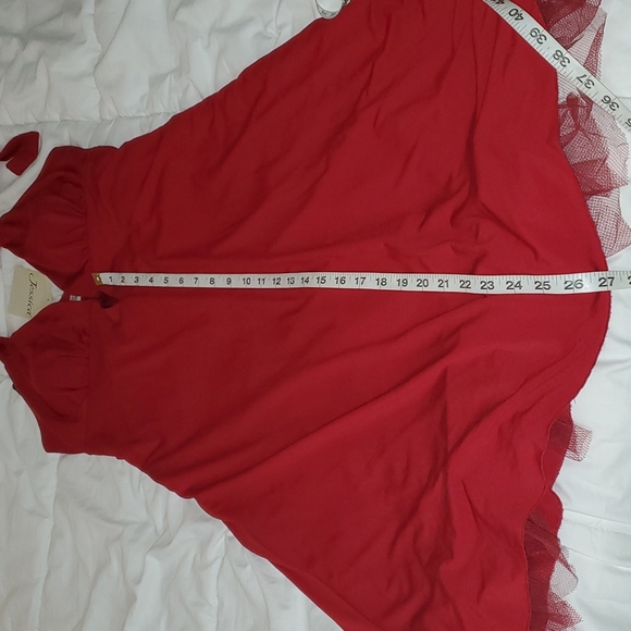 Vintage Red Halter Dress - Picture 9 of 11